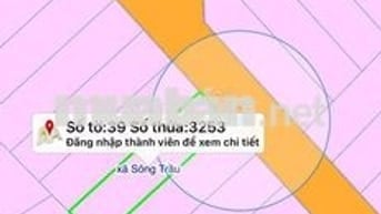 Khu trung tín ấp 5 sông trầu cũ( xã Trảng Bom mới) 899trieu gần chợ.