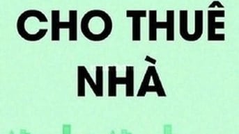 Cho thuê nhà riêng số 9 ngõ 70 đường Trương Định, quận Hoàng Mai