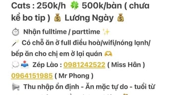 Tuyển 5 Bạn nữ PG Bia , Phục Vụ KTV - Thanh Toán Theo Ngày 