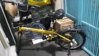 Bán xe đạp gấp cũ đã qua sử dụng 