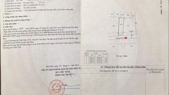 Bán nhanh lô đất 1,2 tỷ DT 80m2, sổ hồng riêng, Đ.Tân Hiệp 18, Hóc Môn