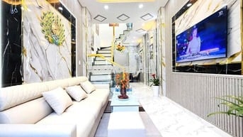 Bán gấp căn nhà mới 3,35x11 4PN 3WC Trương Thi Hoa, Tân Thới Hiệp, Q12