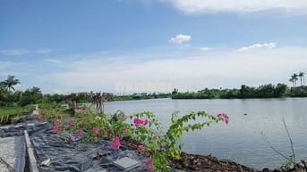 Bán 450m2 đất view sông cực đẹp, cạnh khu đô thị Vinhome Dương Kinh