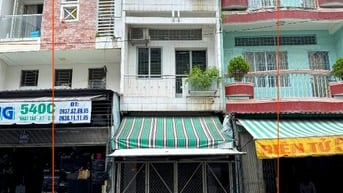 BÁN NHÀ 2 MẶT TIỀN TRƯỚC VÀ SAU : 538 NHẬT TẢO - P. 7 - Q. 11- TPHCM
