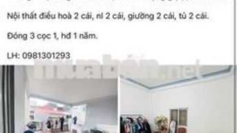 Chính chủ cho thuê nhà nguyên căn