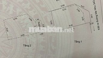 Bán nhà 2 tầng 2MK đường Mẹ Nhu - Thanh Khê