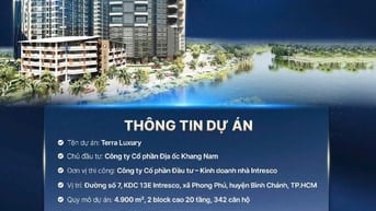 Chỉ với 570TR, quý khách có thể sở hữu ngay tổ ấm mơ ước TERRA LUXURY