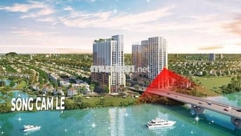 Căn hộ 2PN Sun Spana Tower view sông Cẩm Lệ, thoáng mát, giá 4.6 tỷ