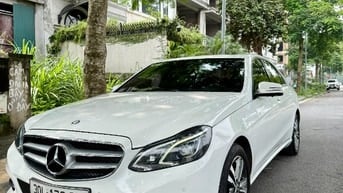 Bán Mercedes E250 2014 W212 màu trắng nội thất vang đỏ