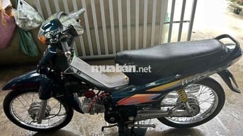 Honda Wave xanh đậm, xe số