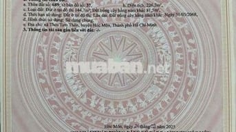 ĐẤT GÓC 2 MẶT TIỀN ĐƯỜNG PHÙNG THỊ CHUYỆN,DT:226m2,SHR,GIÁ CHỈ 7 TỶ