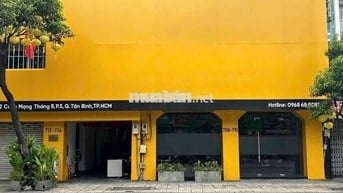 Cho thuê nhà MT CMT8, Tân Bình – 170m² ngang 7.2m – Giá chỉ 100tr/thán