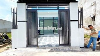 Bán nhà cấp 4 mới ken, Ấp Giồng Lớn, Mỹ Hạnh Nam,DT: 5 x 24
