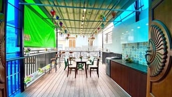 CHO THUÊ 2PN SÂN THƯỢNG 80M2 FULL NT NGAY CHỢ VẢI TÂN BÌNH HUFLIT