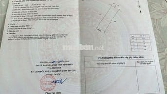Bán đất thổ cư tại trung tâm TP Vĩnh Yên, Vĩnh Phúc