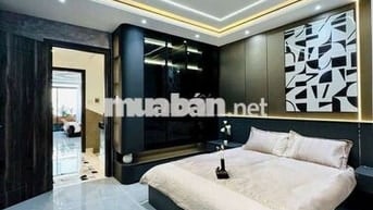 Nhà chdv 10pn 10wc mới tinh full nội thất thang máy