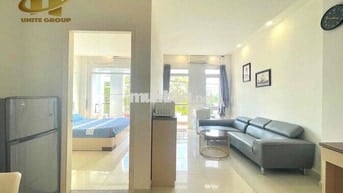 Cho thuê căn hộ 1PN Ban công, full nội thất Q4 gần cầu Tân Thuận