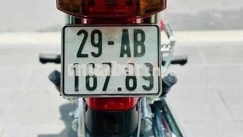 Biển Víp 29AB-16789 Dream việt 2013 full mới đỏ