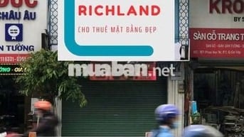 Cho thuê nhà mặt tiền Phan Văn Trị, P.7.Gò Vấp
+ Diện tích: 4.2m X27m