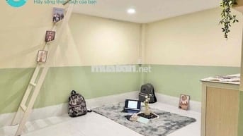 Phòng trọ gác cao có máy lạnh giá rẻ gần Làng đại học, quốc lộ 1K