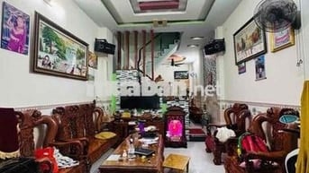 Nhà Đường Xe Tải , Giáp Tên Lửa - 64m2 - 4 tầng , Hoàn Công - hơn 6ty