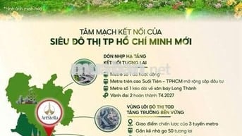 Đầu tư sinh lời 600tr trong 2 năm với căn hộ Metro Suối Tiên,coi ngay.