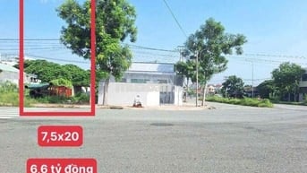 BÁN LÔ ĐẤT NGANG 7,5m KDC CHÂU THỚI DĨ AN BÌNH DƯƠNG CŨ