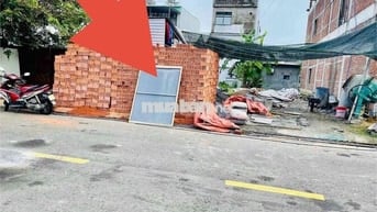 Lô đất mặt tiền 105m địa chỉ 43 Phước Lý 6 khu dân cư đông đúc