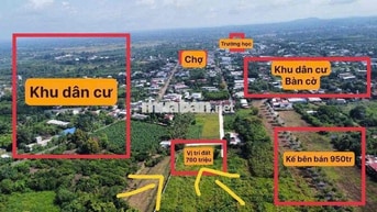 đất thổ cư 100m2 giá 760 triệu ở Đồng Nai