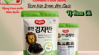 Rong biển Sogim gói 380g , Rong biển ăn liền Hàn 