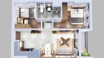 CĂN HỘ SÀI GÒN 2PN-2WC NGAY MẶT TIỀN ĐƯỜNG PHẠM VĂN ĐỒNG NỐI DÀI 54M