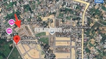 LÔ ĐẤT MẶT TIỀN 150M2(6X25),ĐƯỜNG 7.5M CÁCH HỘI AN 3P DI CHUYỂN