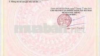 Chính chủ, bán gấp lô đất vị trí đẹp Dầu Tiếng - Bình Dương
