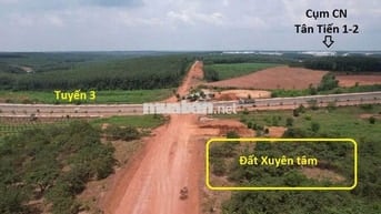 VIP cách ngã tư Xuyên Tâm - Tuyến 3 chỉ 300m. 598m2 thương lượng mạnh