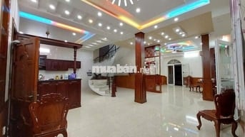 Nhà cho thuê mặt tiền đường số 57 dt 11,5x20m 4L nhà đẹp mới