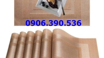 Chuyên phân phối sỉ & lẻ tấm lót bàn ăn,miếng lót ly chén dĩa các loại