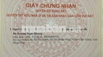 Bán Đất ở 133m2 tại Tân Ngãi, TP. Vĩnh Long, có Sổ, giá 1,3 tỉ