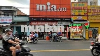 CHo thuê nhà 2 mặt tiền trước sau đường Hậu giang 7,5x25m