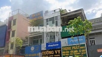 cho thuê nhà 4x25m 5 tầng 2 mặt tiền trước sau đường 3/2 giá 70 triệu