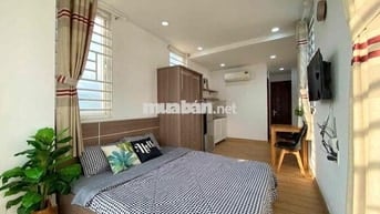 STUDIO CỬA SỔ ĐÓN NẮNG🌤️VIEW ĐẸP_HẺM XE HƠI_THANG MÁY GẦN VX DÂN CHỦ ✨