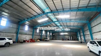 Kho xưởng Bình Tân (mặt tiền QL1A) DT: 1.300 m² giá: 110tr/th