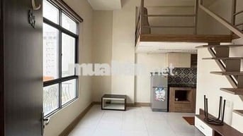 Gác Cao - Cửa Sổ Lớn đầy đủ nội thất Máy giặt riêng Tân Quy Quận 7