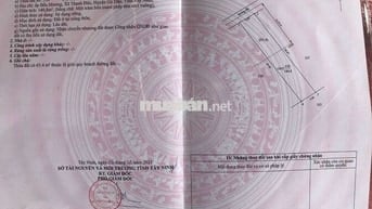 Chính chủ cần bán đất mặt tiền đường quy hoạch lộ giới 30m full thổ cư