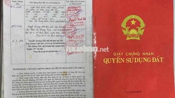 GĐ cần  bán lô đất 2 mặt tiền TL328  hồ tràm