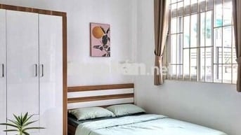 CHO THUÊ CĂN HỘ GẦN CHỢ BÀ CHIỂU,HV CÁN BỘ,CỬA SỔ,35m2,FULL NỘI THẤT