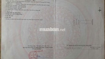 Cần tiền bán gấp lô Hòa Xuân hiếm, vị trí đẹp