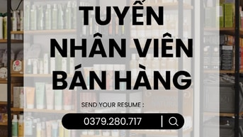 Quận Gò Vấp cần người phụ bán hàng tại quầy