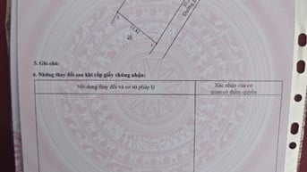 Cần tiền bán gấp, Mặt tiền hẻm 33m x 16.3m, 