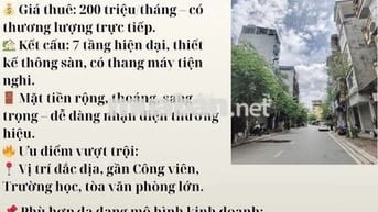 ✨ CHO THUÊ NHÀ NGUYÊN CĂN – MẶT PHỐ – CẦU GIẤY, HÀ NỘI ✨
