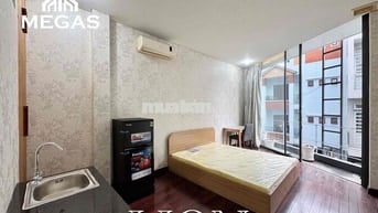 Căn Hộ STUDIO Ban Công - Full Nội Thất Ngay Công Viên Thỏ Trắng Q3